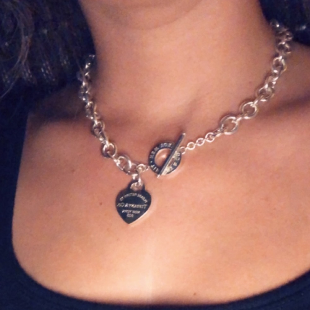 Tiffany Heart Tag Necklace